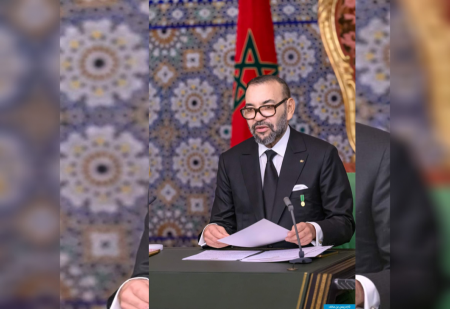 ملك المغرب : نؤكد على موقف المغرب الثابت من عدالة القضية الفلسطينية